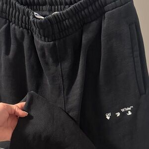 Off-White Charcoal Joggers